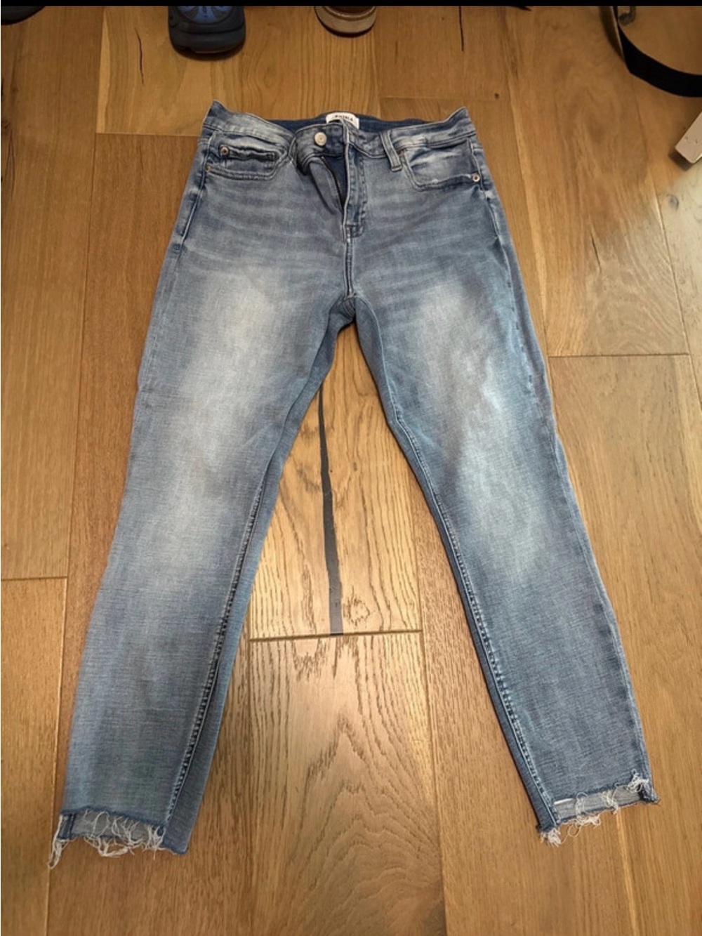 Women’s Light Blue Washed Skinny Jeans
